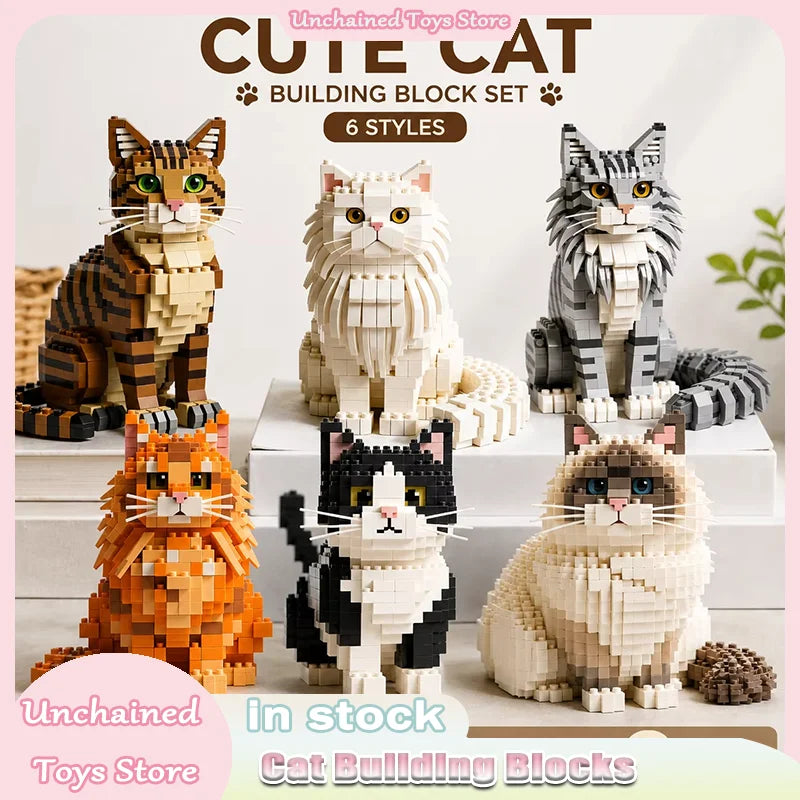 Set de Bloques Armables Gato