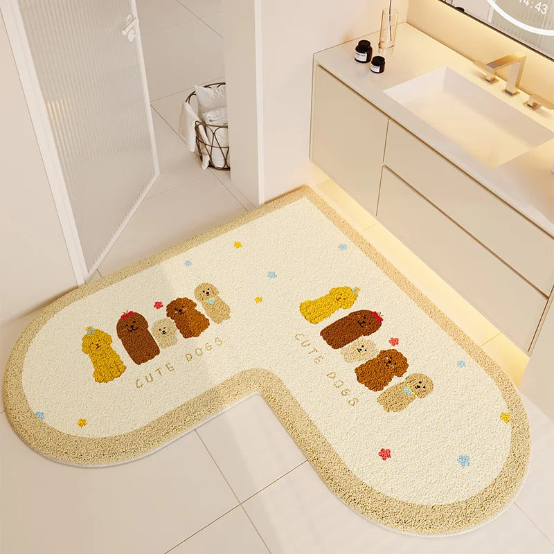 Alfombra Peluda Decorativa