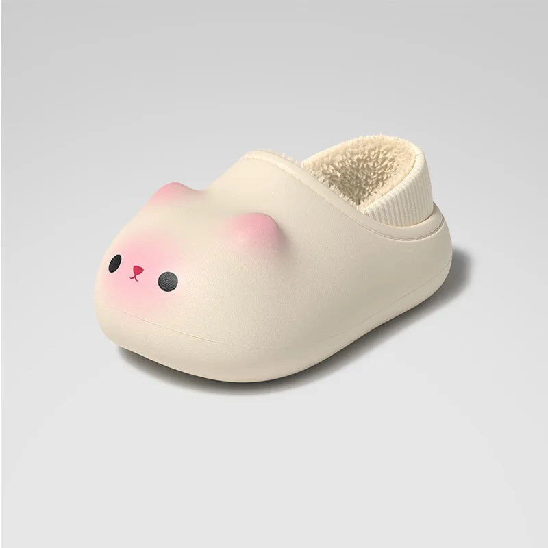 Pantuflas Diseño Gatito Kawaii