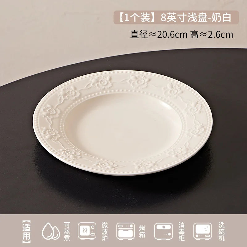 Bowl Relieve Estilo Francés