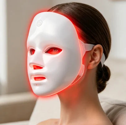 Mascarilla LED de 7 Colores — Terapia de Luz Facial