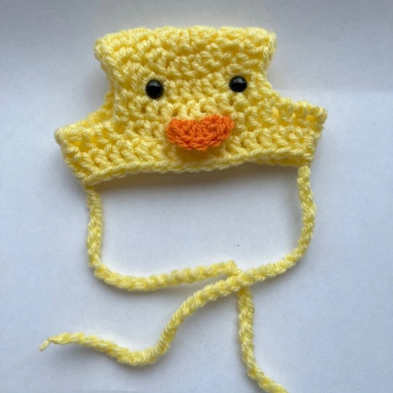 Gorro Tejido Patito para Mascota
