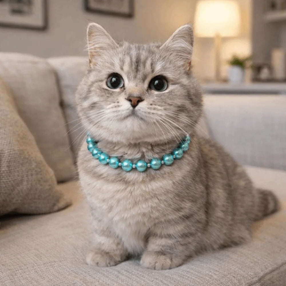 Collar de Perlas para Mascota