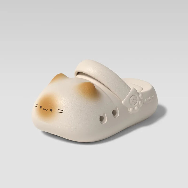 Pantuflas Diseño Gatito Kawaii