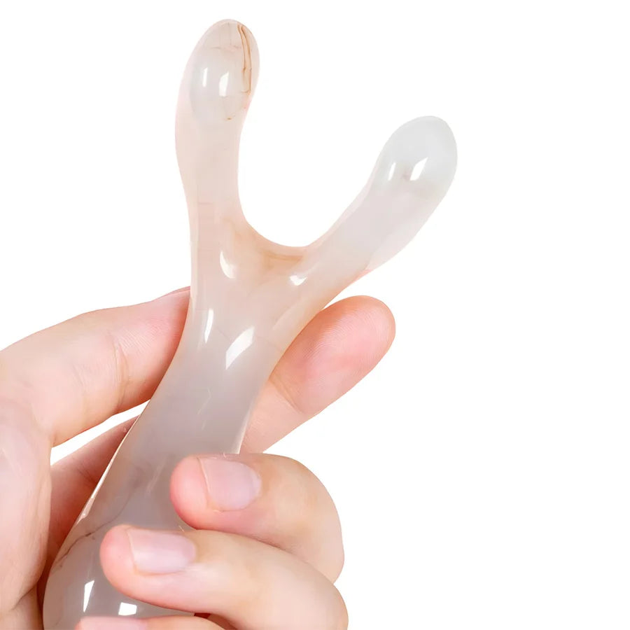 Herramienta de Gua Sha para Rostro y Nariz — Efecto Lifting