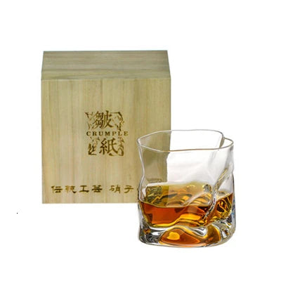 Vaso para Whisky Diseño Origami