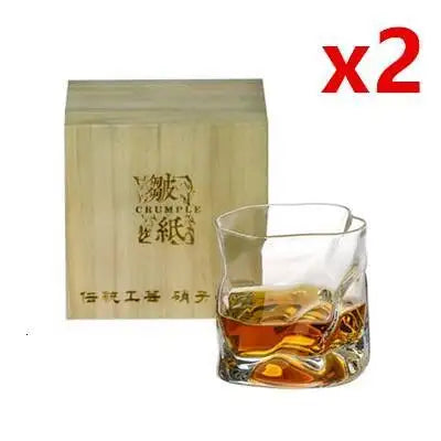 Vaso para Whisky Diseño Origami